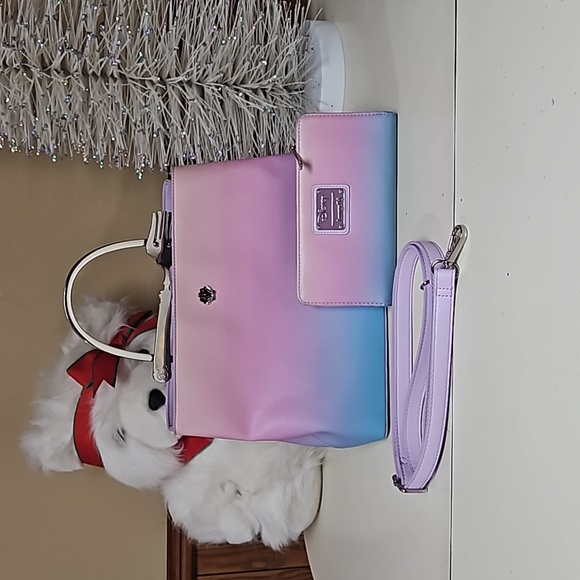 Loungefly Little Mermaid Dingle Hopper Walletand 2 Way Bag